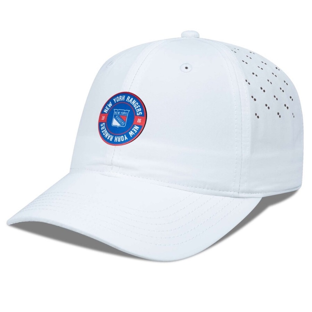 NWT Women's New York Rangers Levelwear White Haven Adjustable Hat